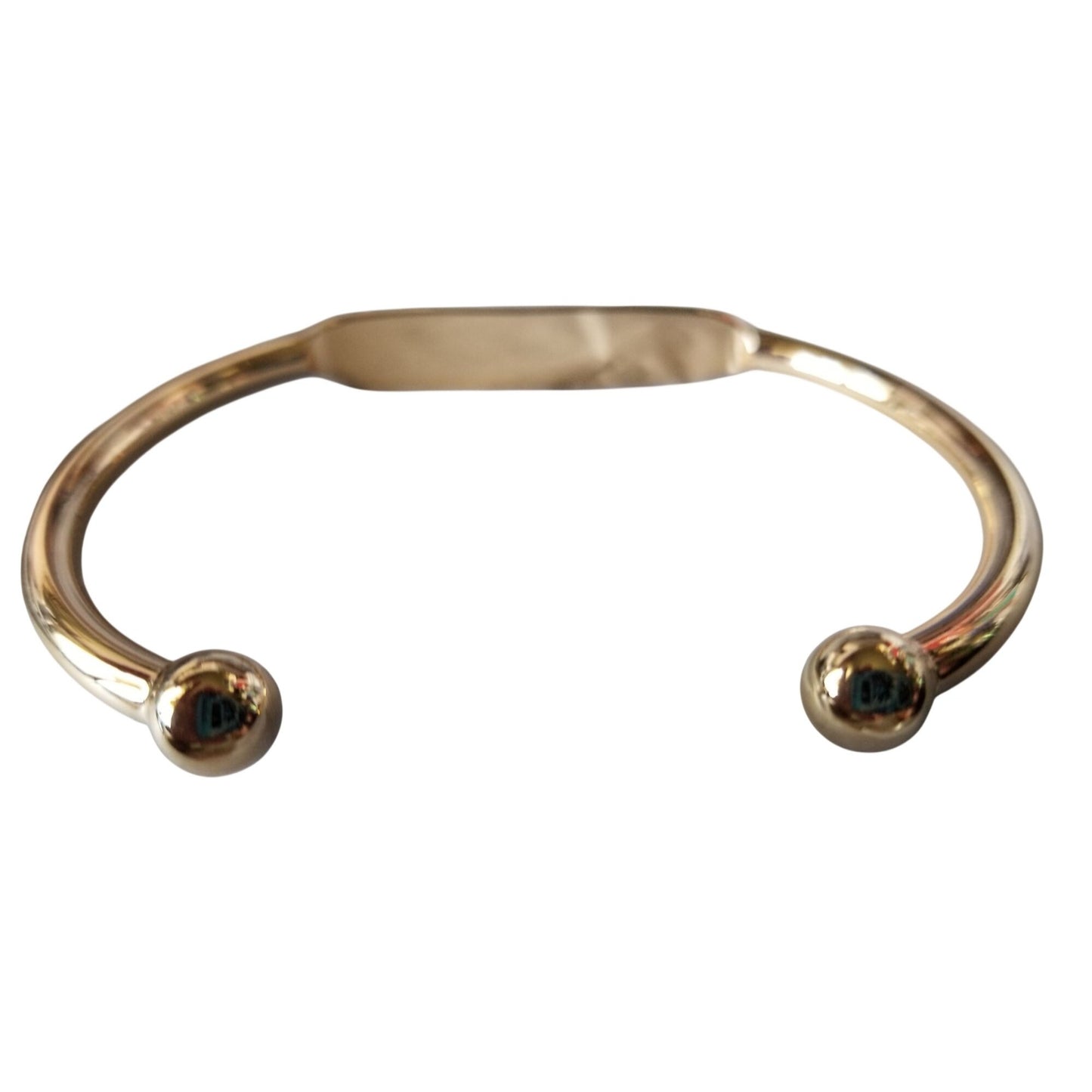 Avon Bracelet Cuff  I am Fabulous Bracelet Lucky Me  Gold Color