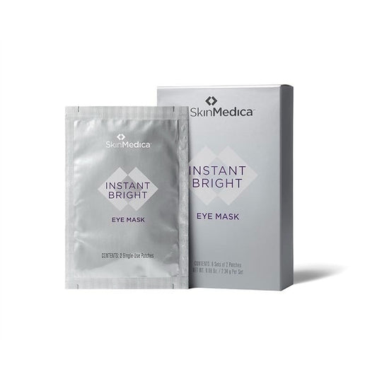 Skincare SkinMedica Instant Bright Eye Masks   6 ct- Under Eye Patches for Puffy Eyes