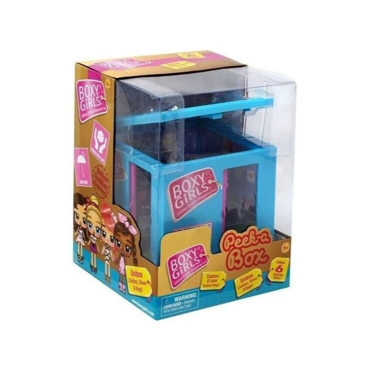 Toy Boxy Girls PEEK A BOX BLUE  Target Exclusive Mini Doll Boxes 2019 Surprise n