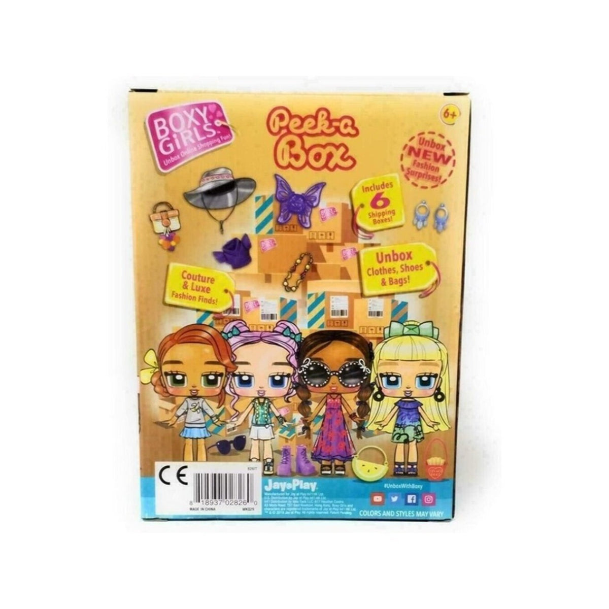 Toy Boxy Girls PEEK A BOX BLUE  Target Exclusive Mini Doll Boxes 2019 Surprise n