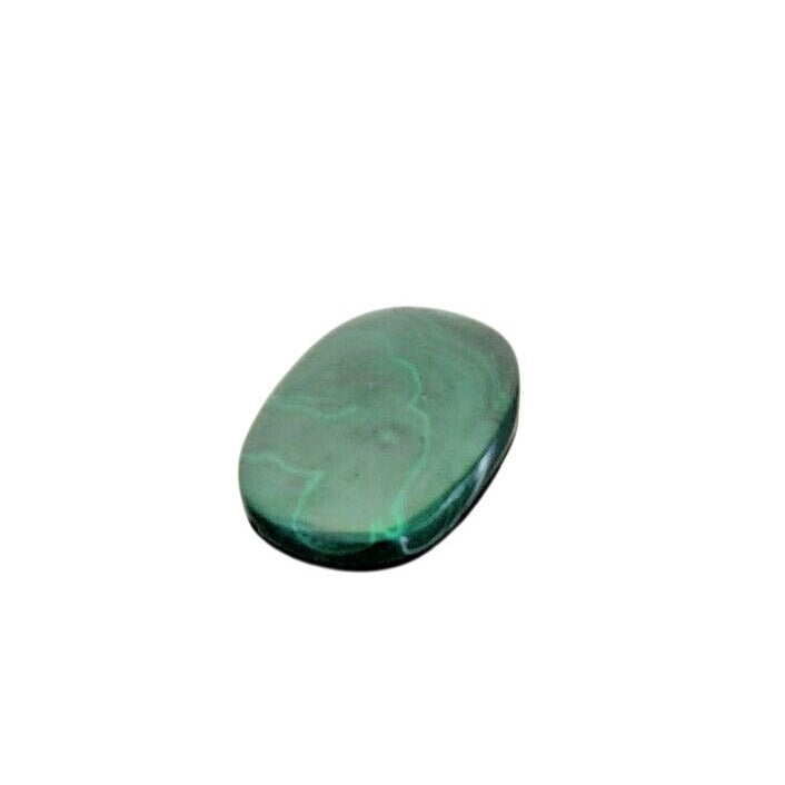 Gemstones Loose Malachite Cabochon 35.3 gr Pendant Size 60 mm x 38 mm x 3 mm