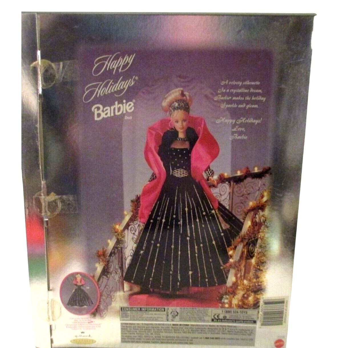 Barbie Mattel Happy Holidays Special Edition 1998 Barbie New