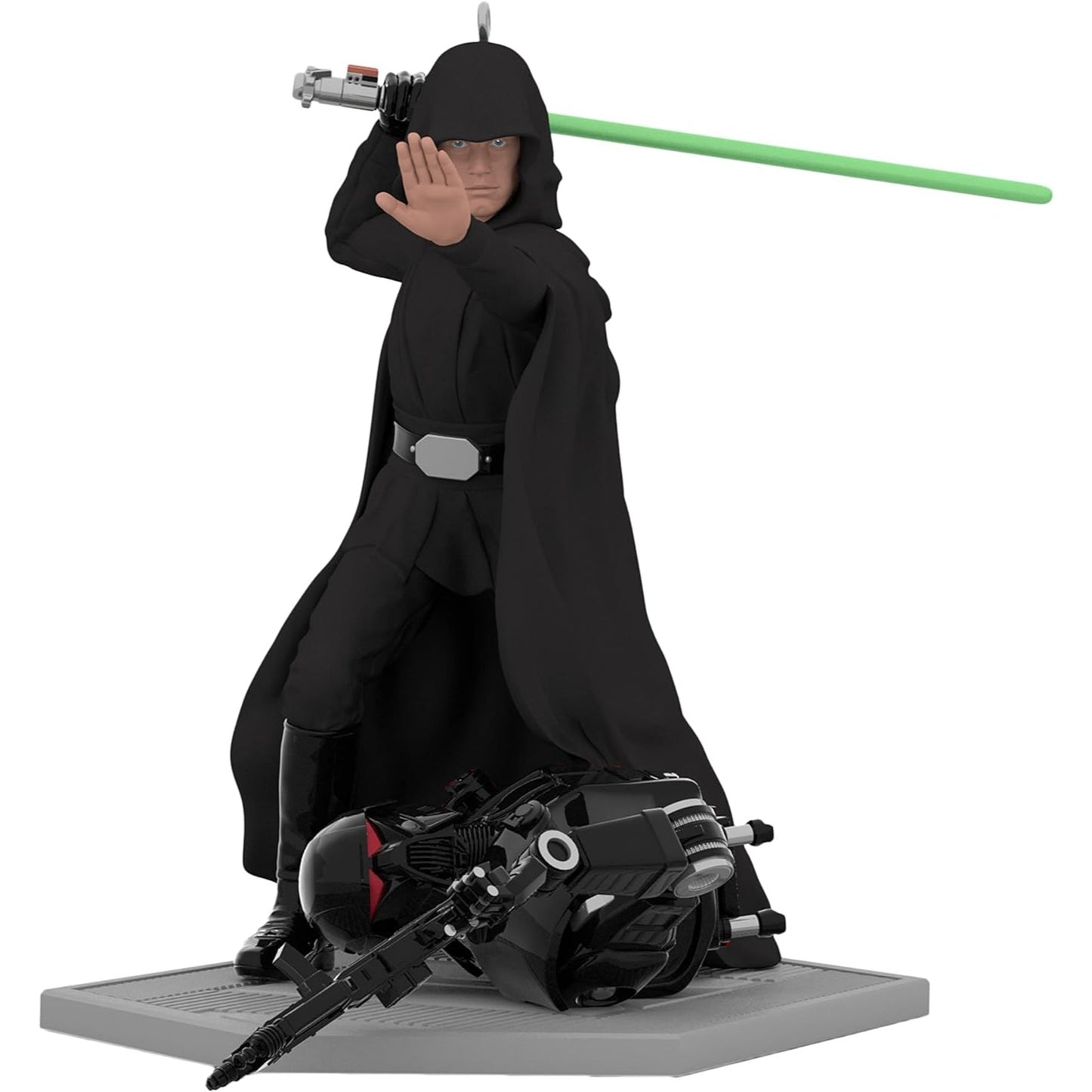 Ornament Hallmark Keepsake Christmas 2022, Star Wars: The Mandalorian A Jedi Returns, Plastic
