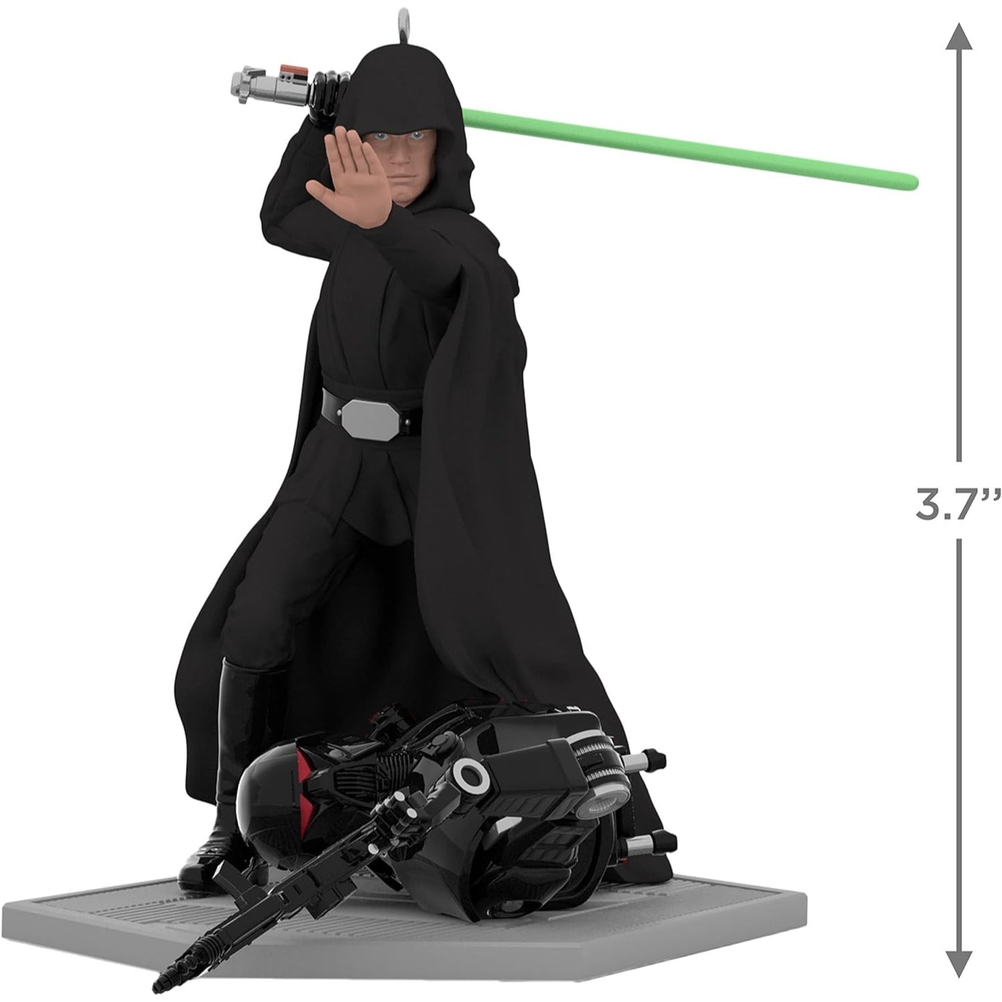 Ornament Hallmark Keepsake Christmas 2022, Star Wars: The Mandalorian A Jedi Returns, Plastic