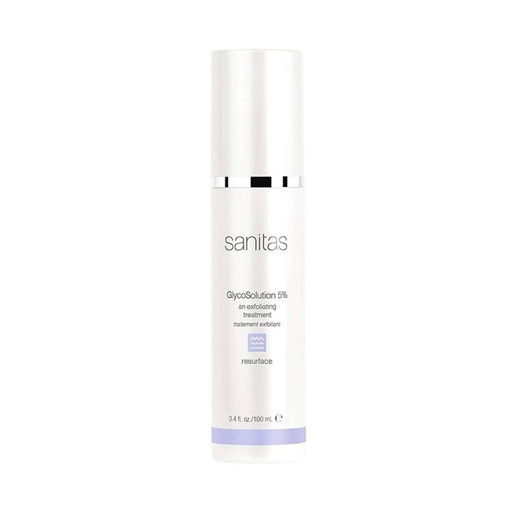 Skincare Sanitas GlycoSolution 5%, Active, Exfoliating Treatment, 3.4 Oz