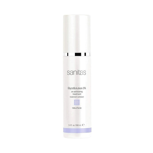 Skincare Sanitas GlycoSolution 5%, Active, Exfoliating Treatment, 3.4 Oz