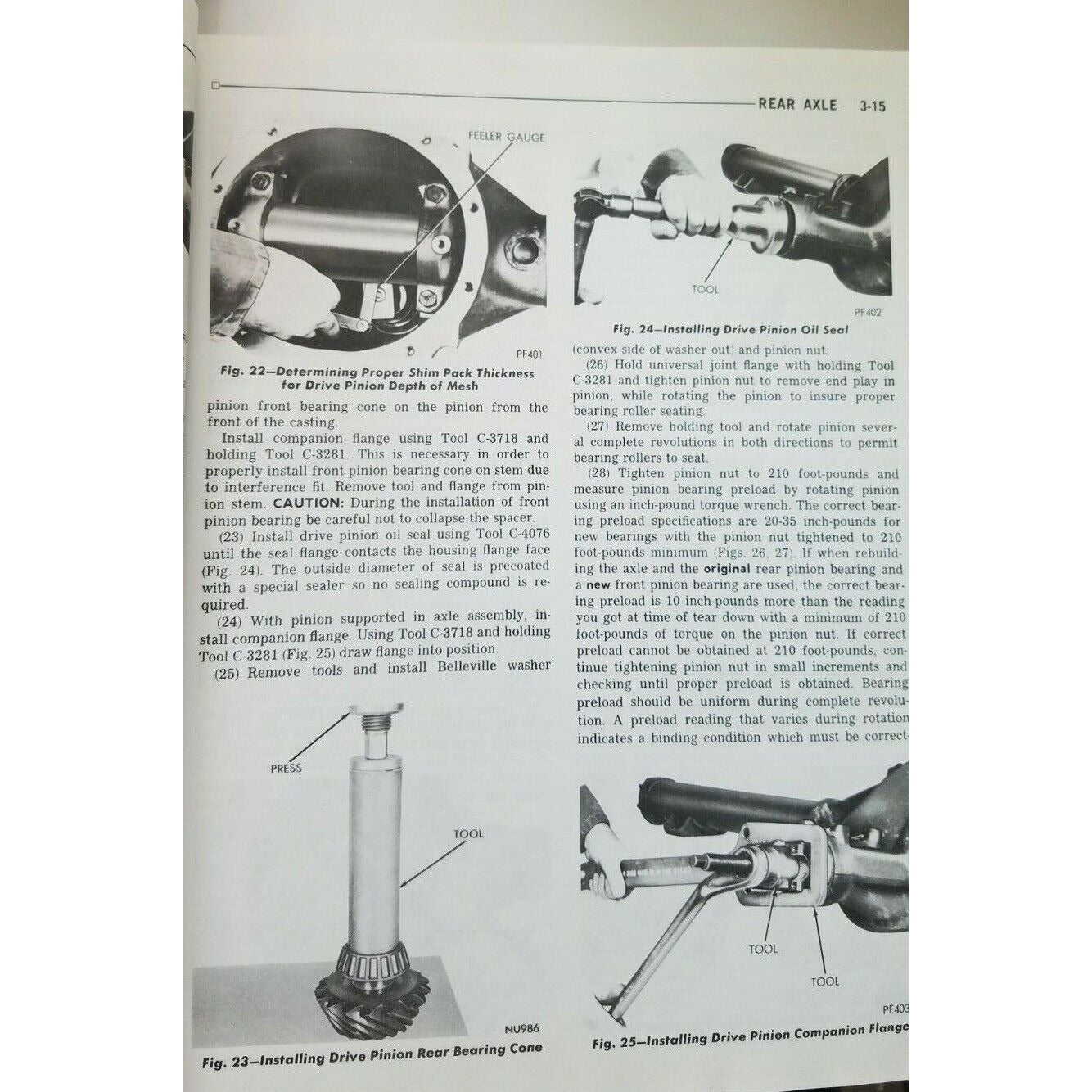 Book 1978 Plymouth Voyager Dodge Compact Chassis Body Service Manual Training
