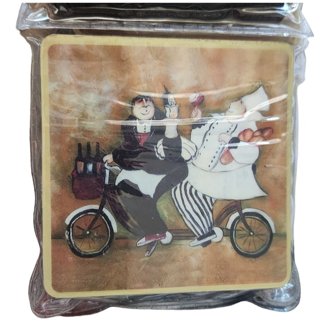 Coasters Drink Wine Design set of 4 Waterproof Non slip sponge backing Dishwasher safe Salamander Graphix