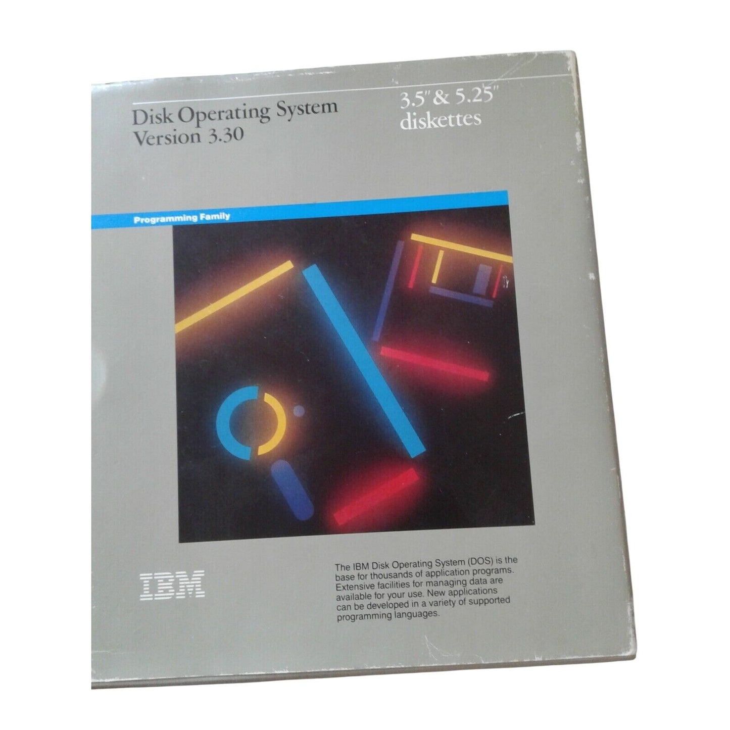 Computer IBM Disk Operating System Version 3.30 3.5 & 5.25 Diskettes 1987