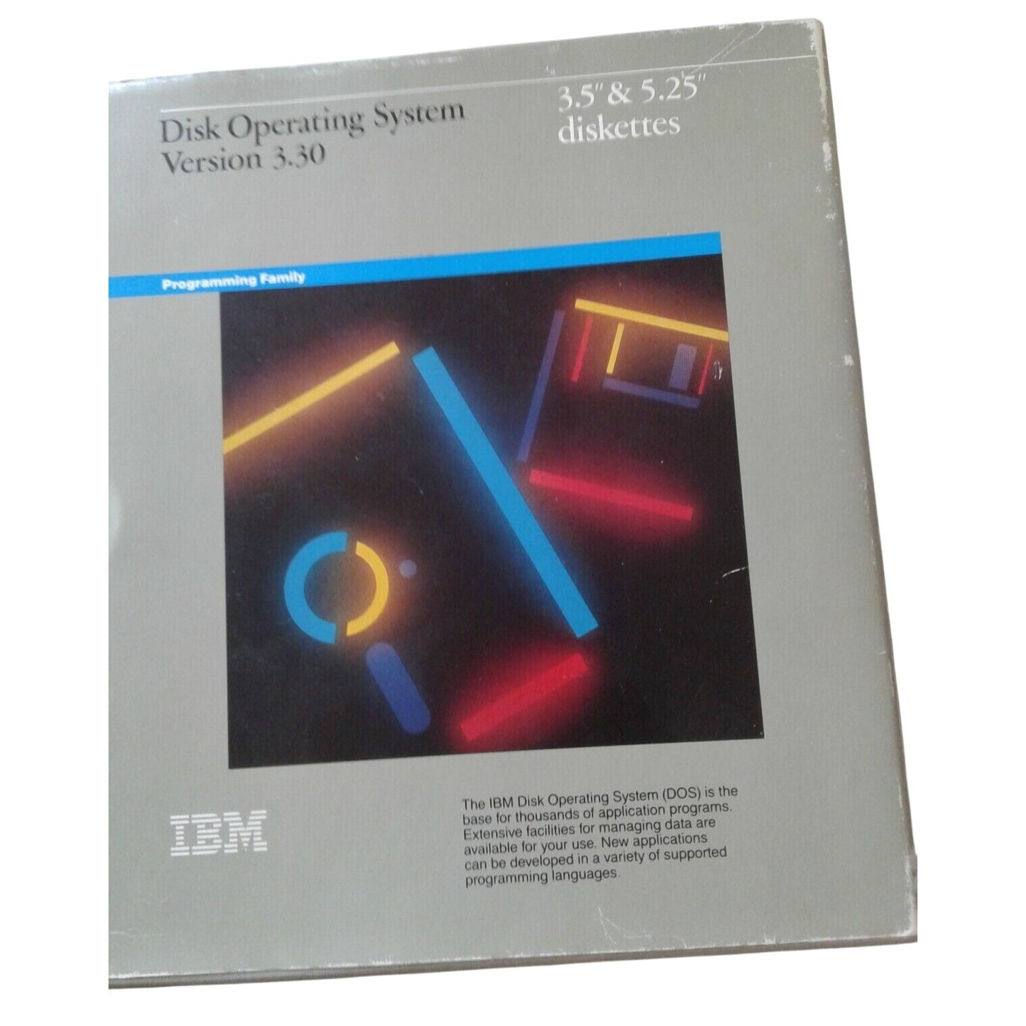 Computer IBM Disk Operating System Version 3.30 3.5 & 5.25 Diskettes 1987
