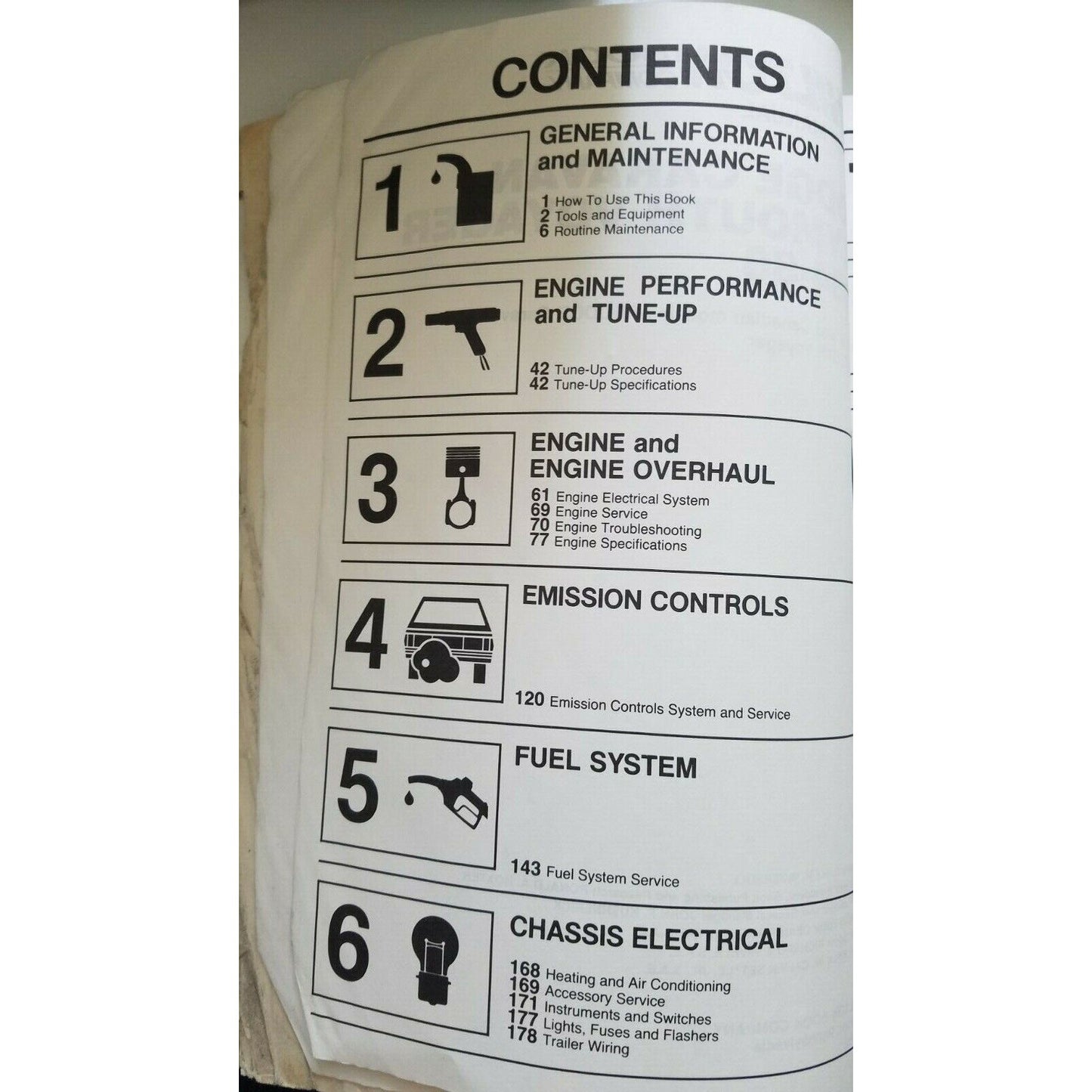 Book 1984 -1988  Chilton's Dodge Caravan Plymouth Voyager Repair Manual # 7482