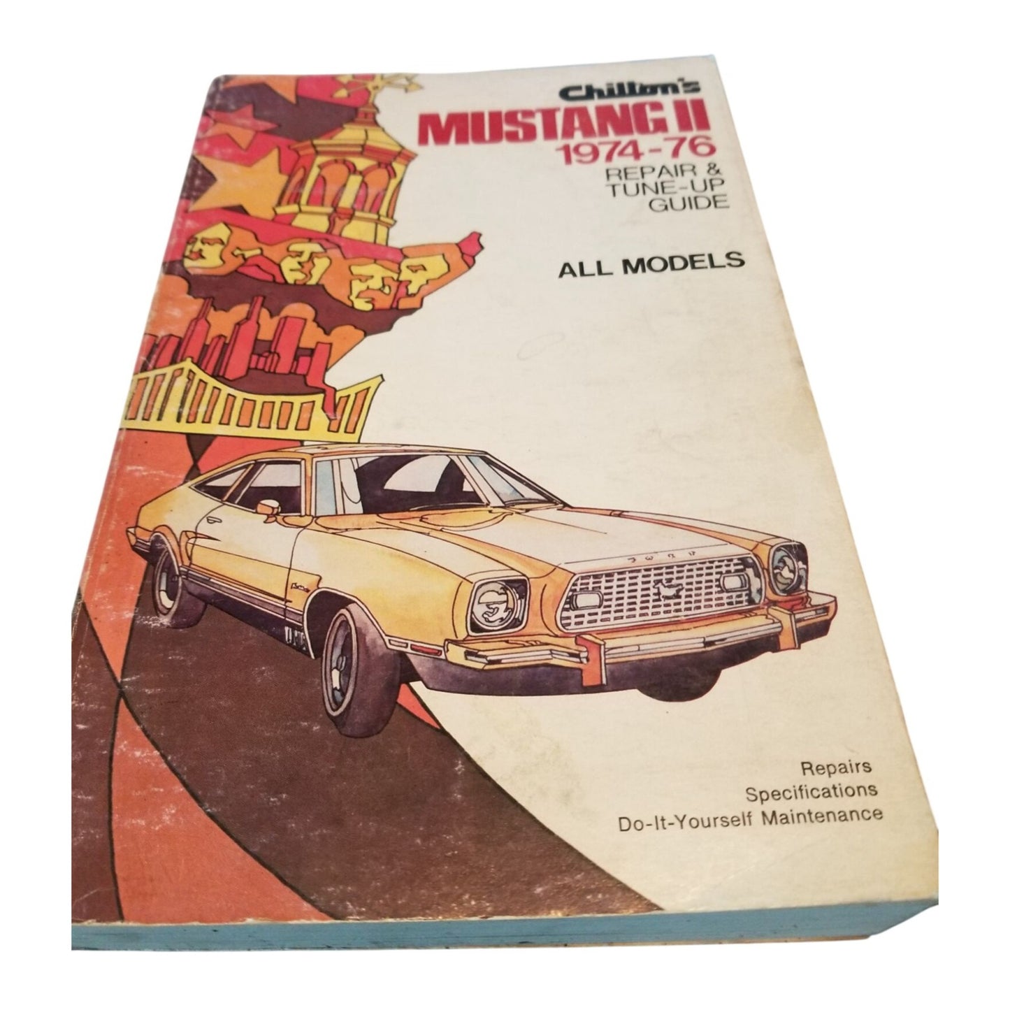 Book Chiltons Mustang II 1974-1976  Repair & Tune-Up Guide