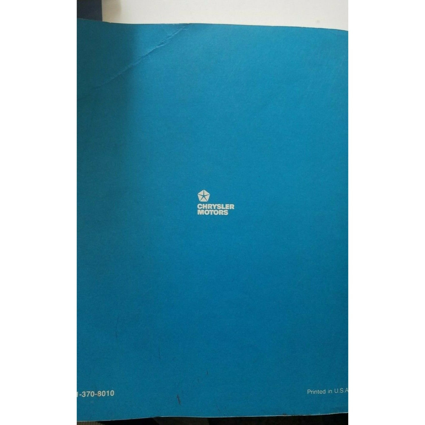 Book 1988 Chrysler Service Manual Dakota Trucks Publication Automobile Guide