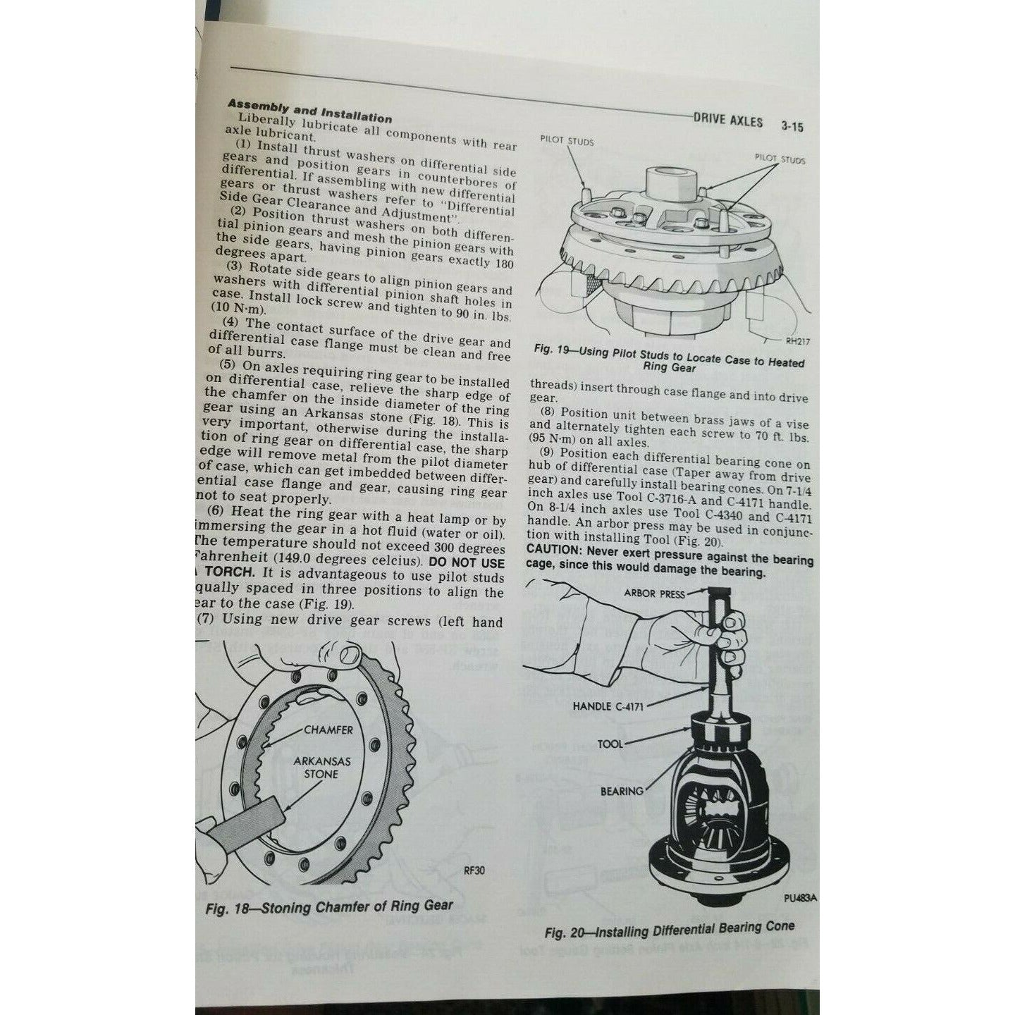 Book 1988 Chrysler Service Manual Dakota Trucks Publication Automobile Guide