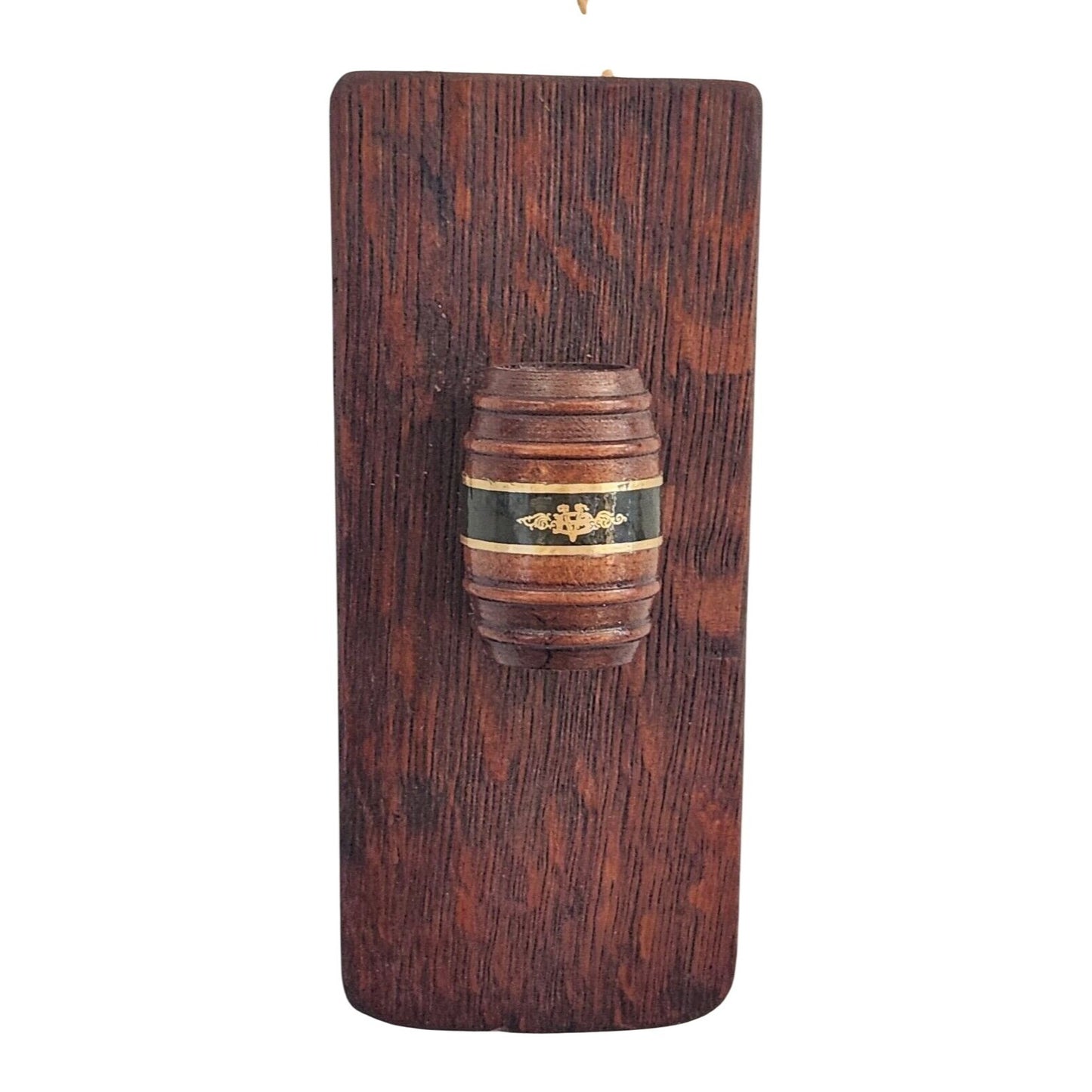 Wood Wine Barrel Sign Wine Barrel Wine Stave Toasted  Stained Hanger