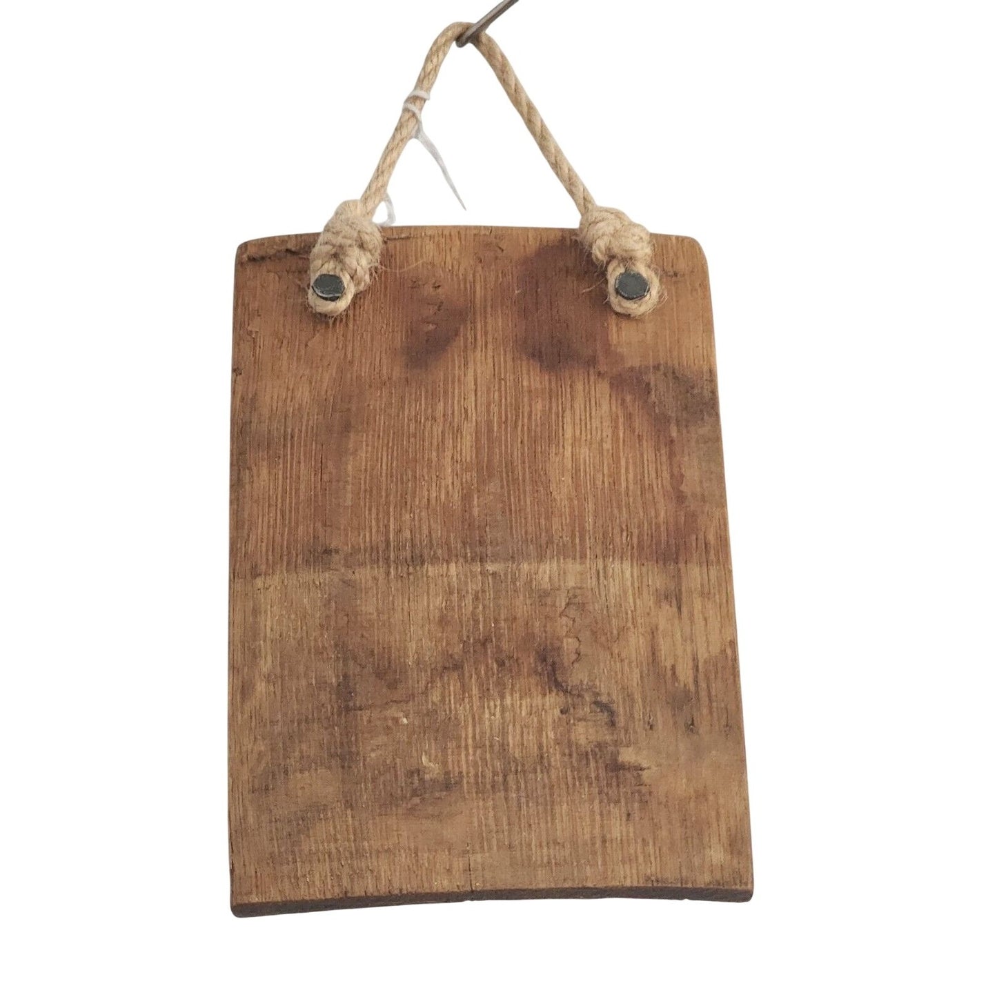 Wood  Wine Barrel Sign Vineyard 1871 Button  Wine Stave Stained Hanger