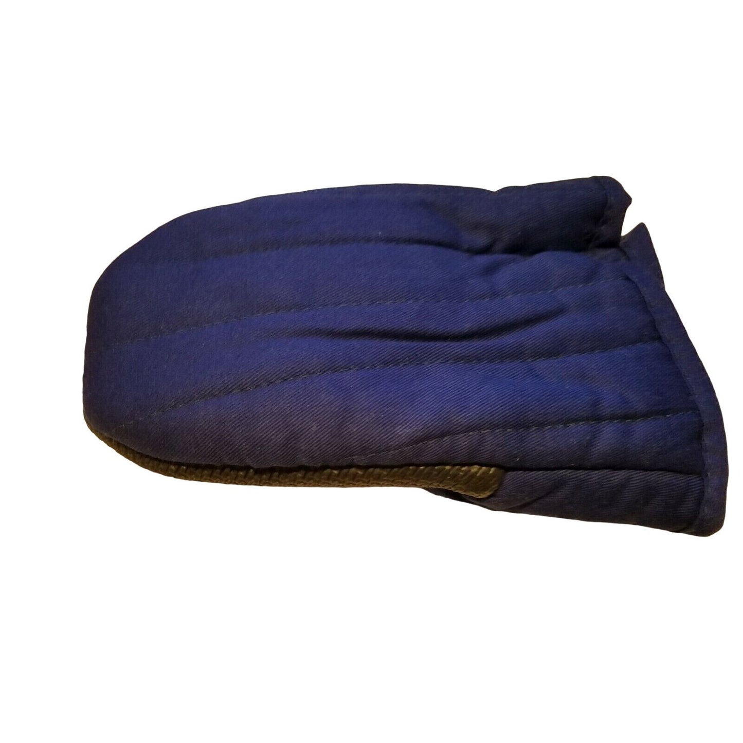 Kitchen  Basics Dark Blue Navy Neoprene Grabber Mitt 7 1/2" x 5 1/2" Cotton