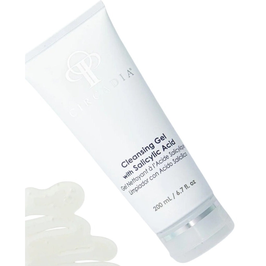 Skincare Circadia Cleansing Gel with Salicylic Acid 6.7 oz creamy foam that deep cleanses