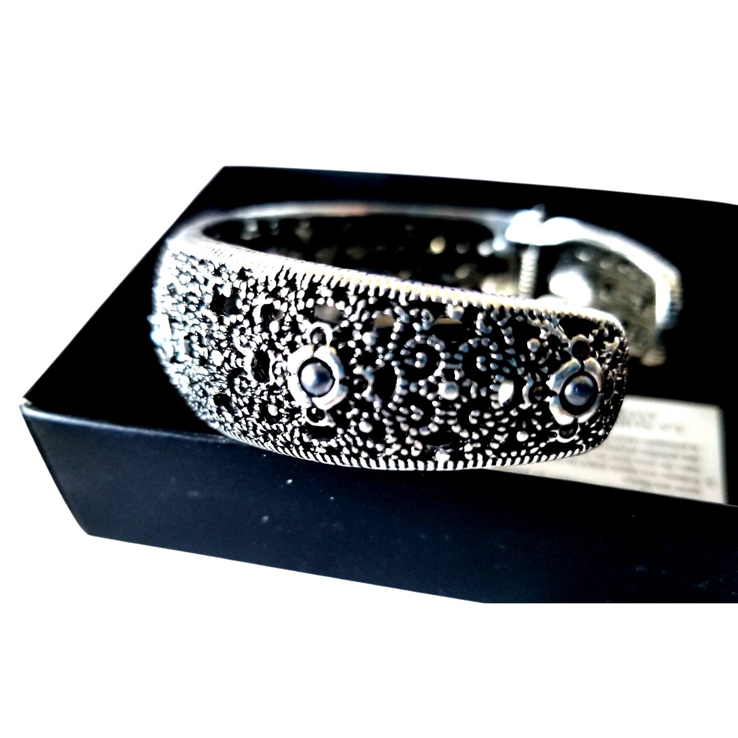 Avon Bracelet Cuff Stunning Radiance Cuff Silver Color