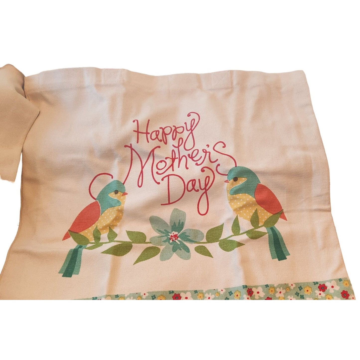 Bags Canvas Shopping  Set 3 Canvas Say  "Hello Spring "  "  Happy Mother's Day"  " April Showers Bring May Flowers"