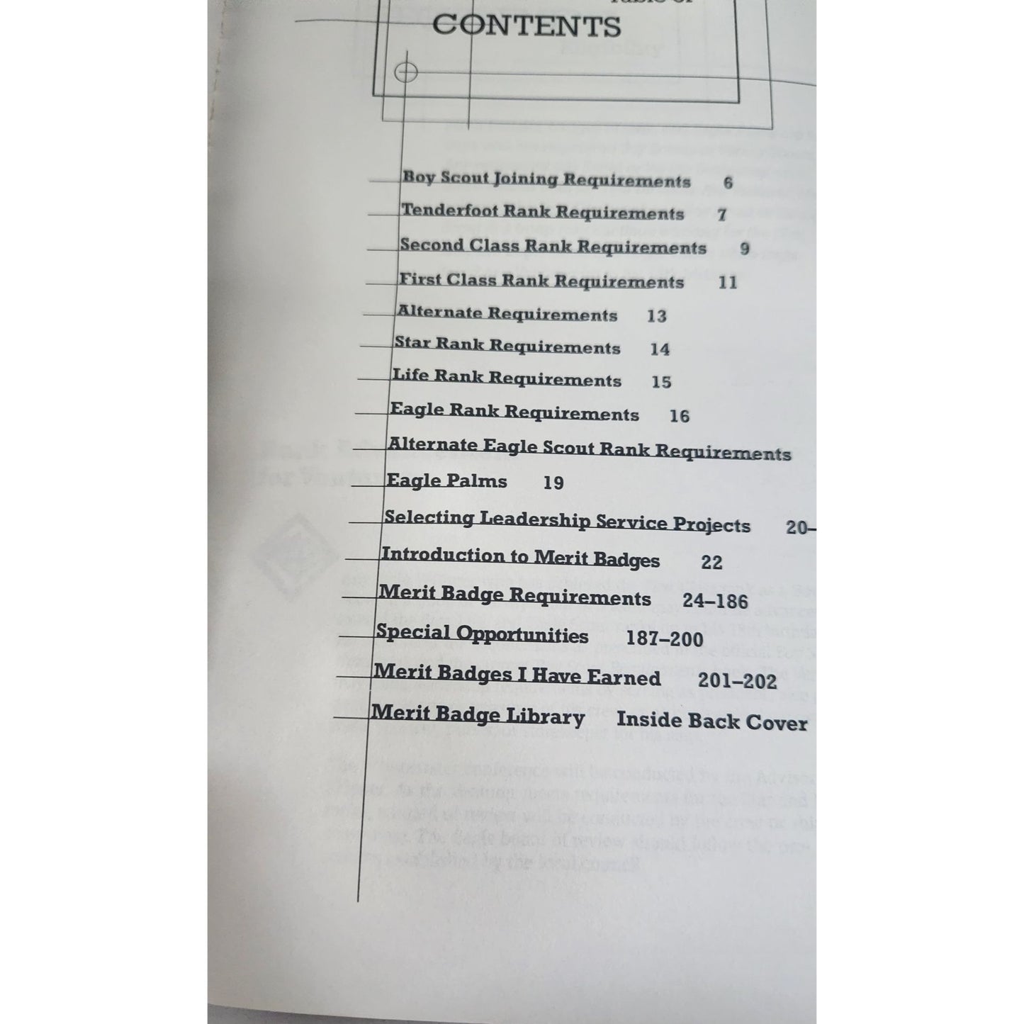 Book Boy Scout Requirements y2k (2000) #33215C Hand Book Boy Scouts Of America