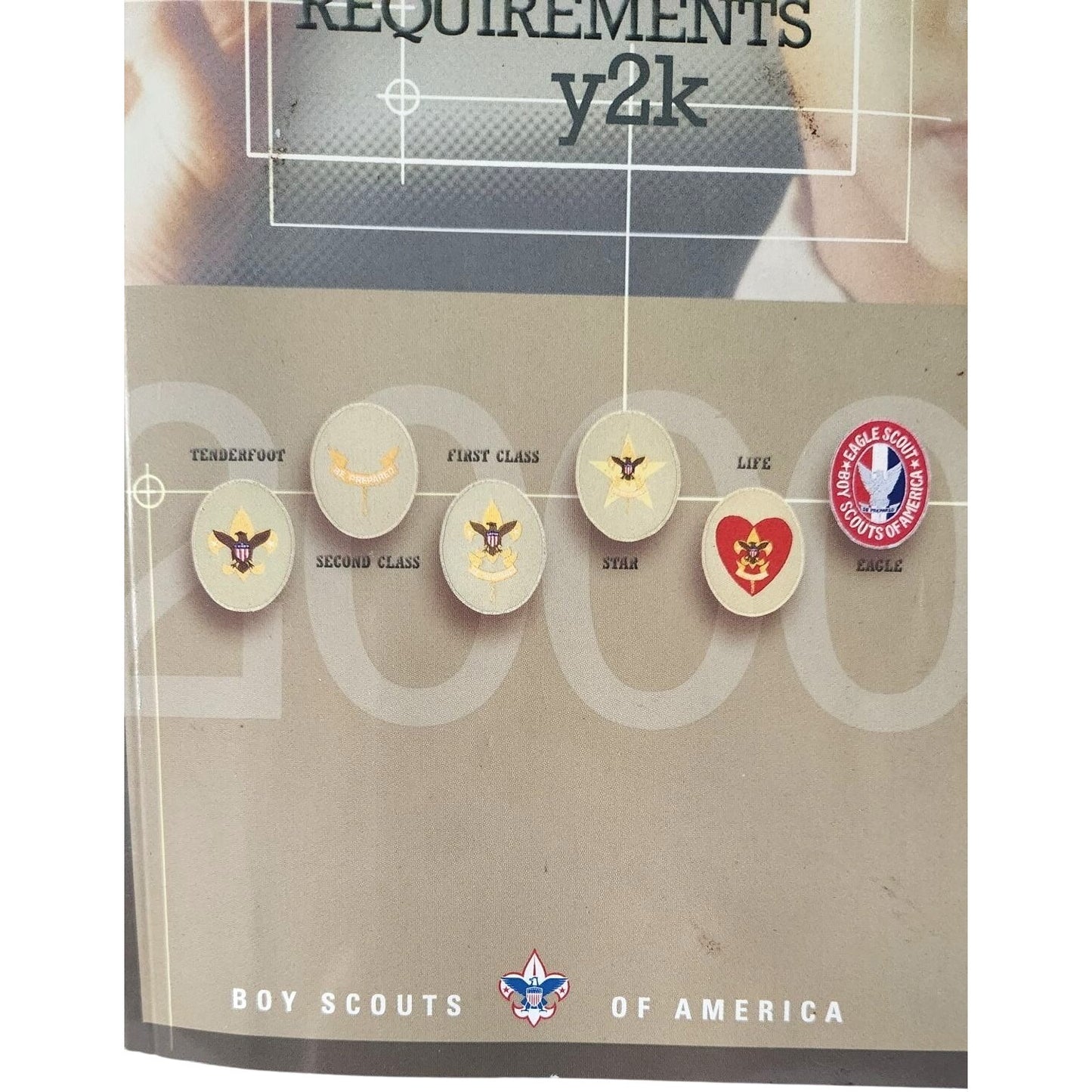 Book Boy Scout Requirements y2k (2000) #33215C Hand Book Boy Scouts Of America