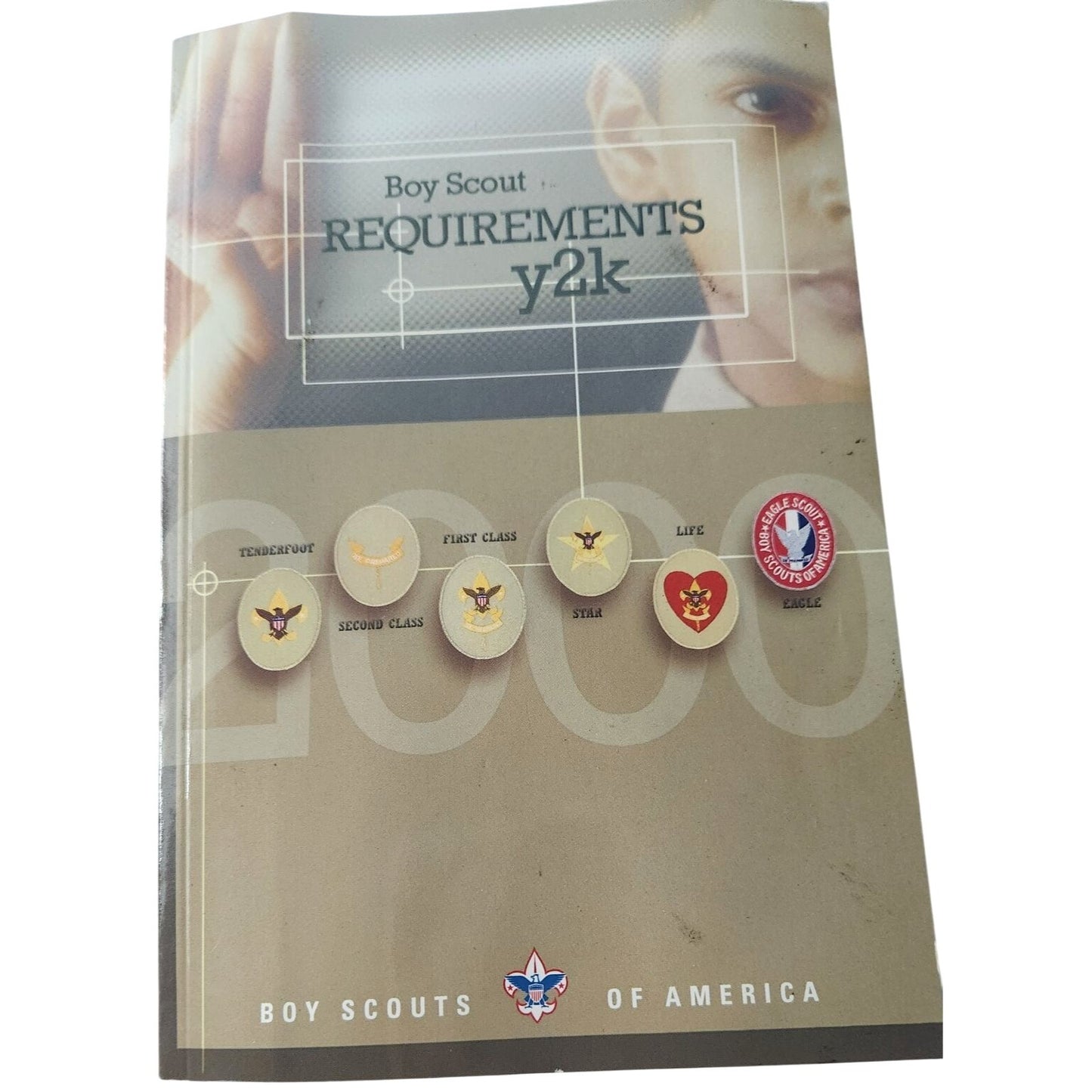 Book Boy Scout Requirements y2k (2000) #33215C Hand Book Boy Scouts Of America