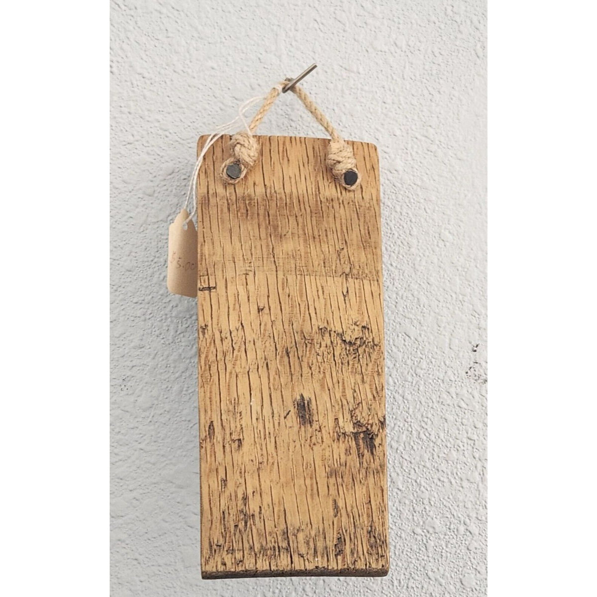 Wood Wine Barrel Sign Grape Cluster button Wine Stave Stained Hanger