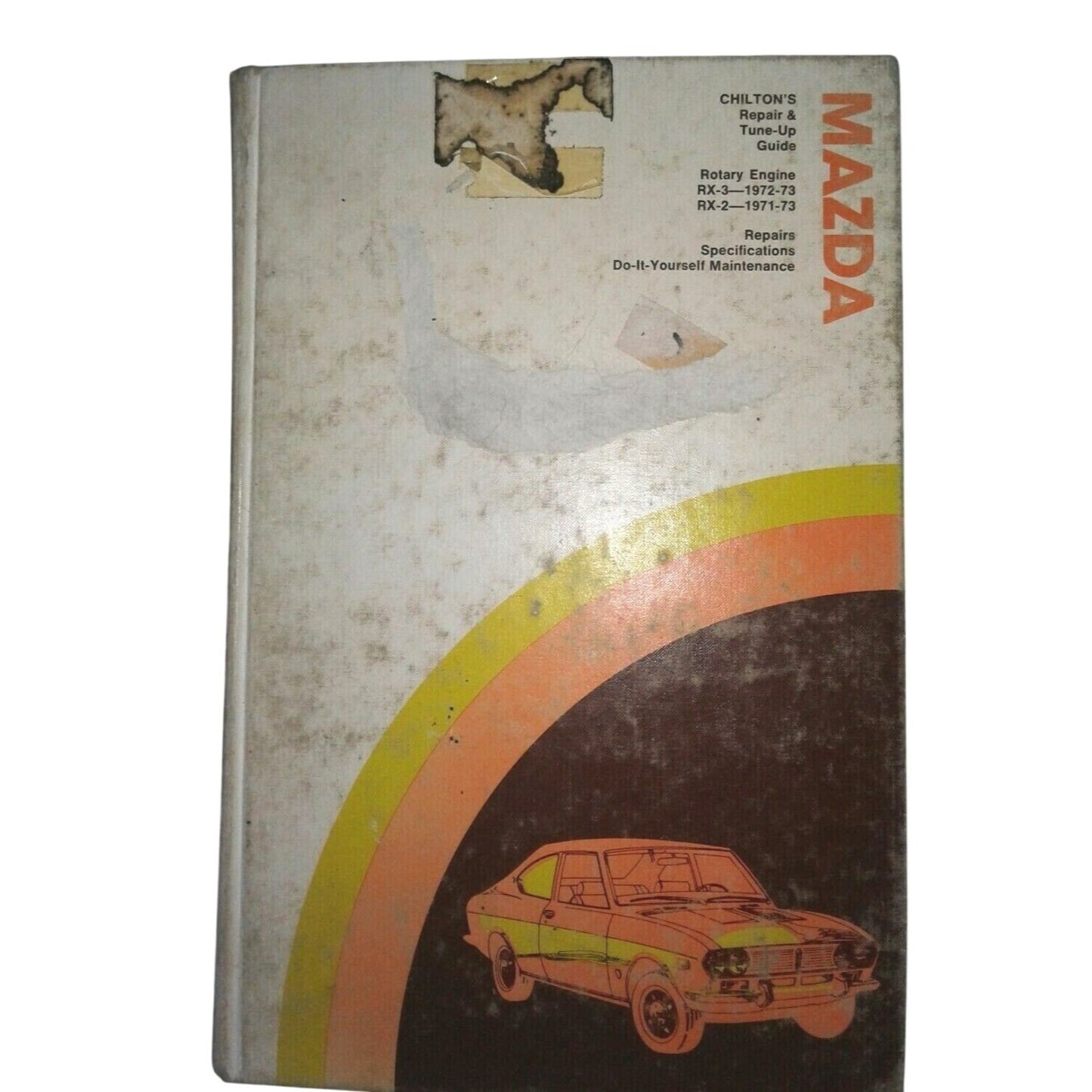 Book 1971-73  Mazda Chiltons Repair TuneUp Guide Rotary Engine RX-3 1972-73  RX-2