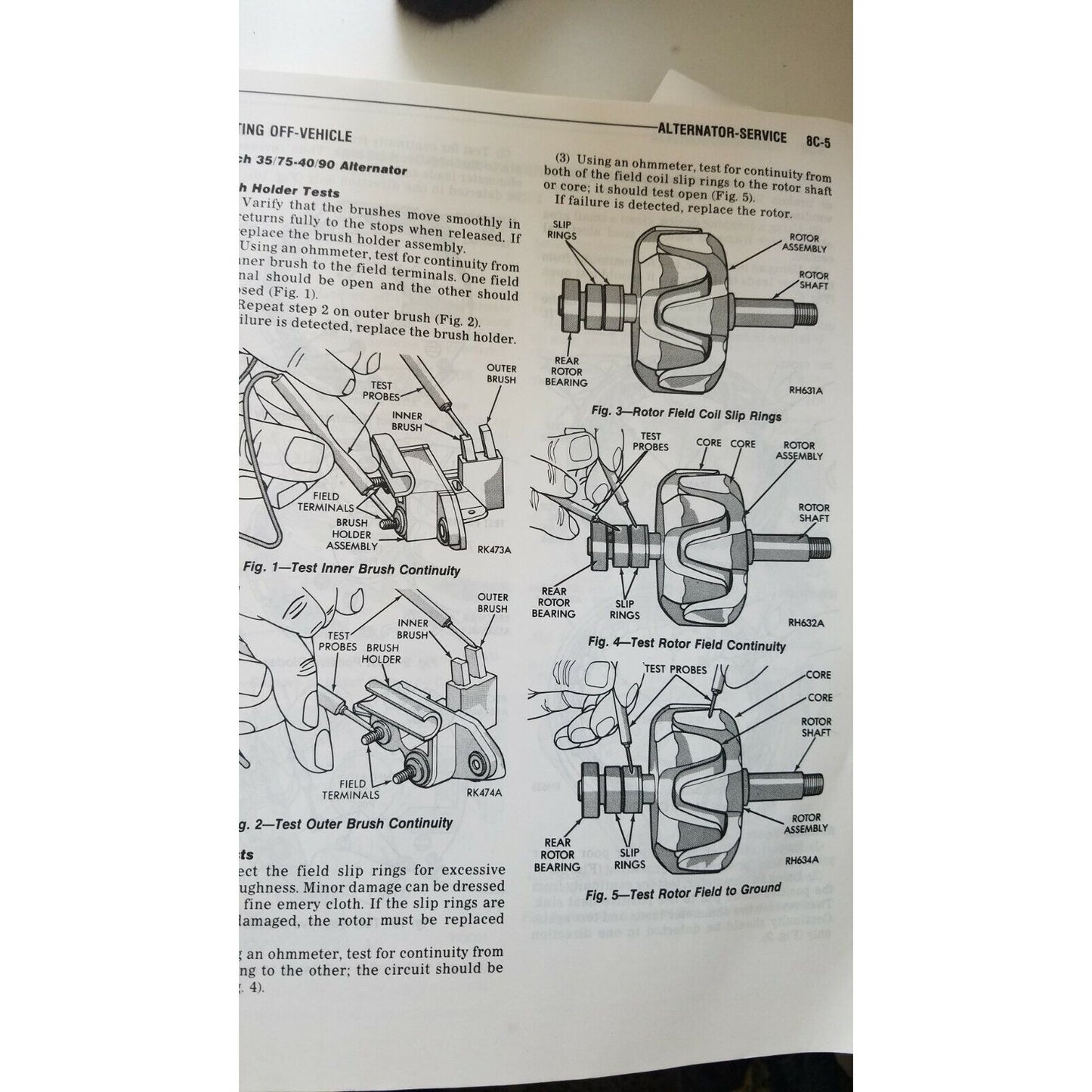 Book1988 Chrysler Service Manual Electrical Fuel & Emissions Front Wheel Drive
