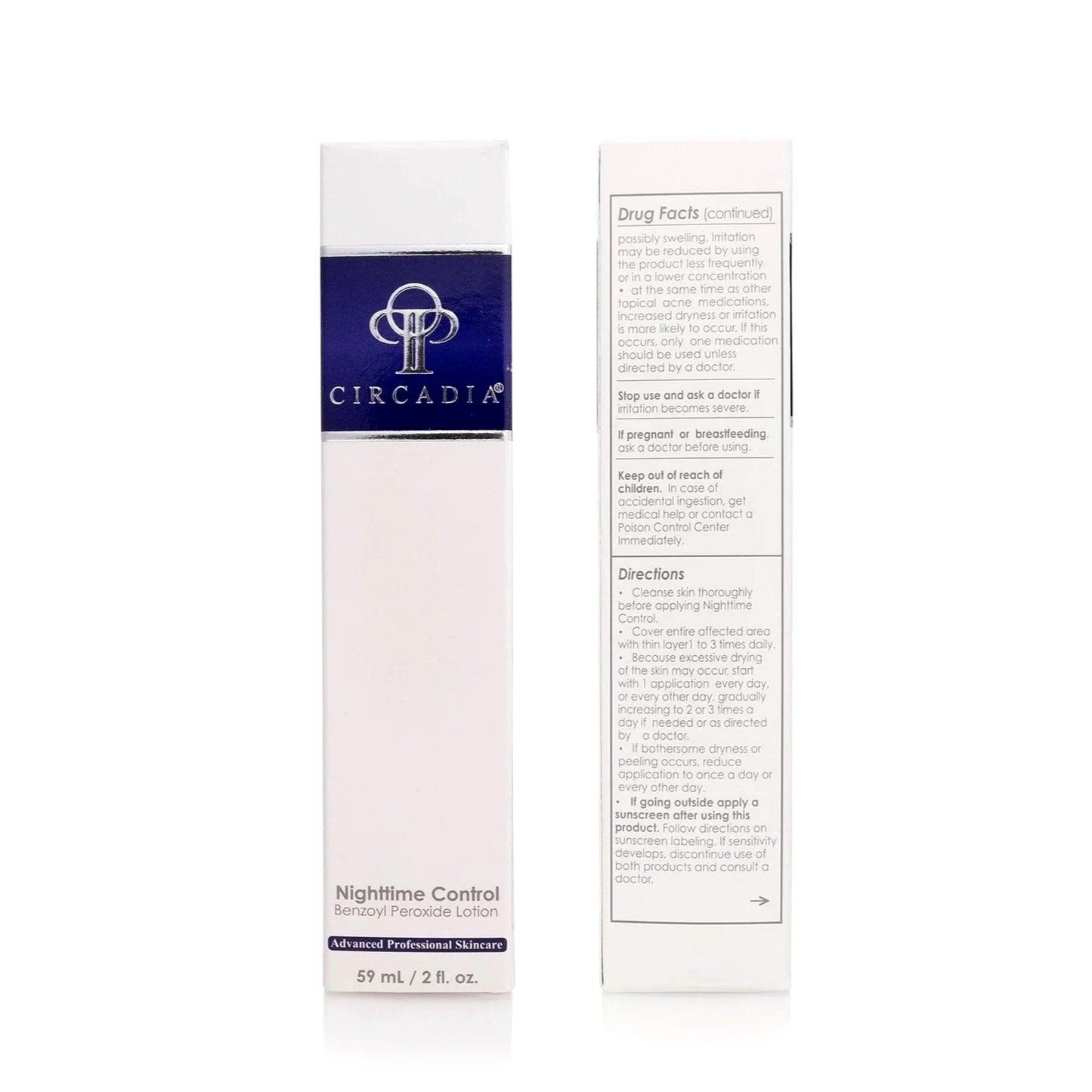 Skincare Circadia Nighttime Control 2 oz  Anti-inflammatory Controls