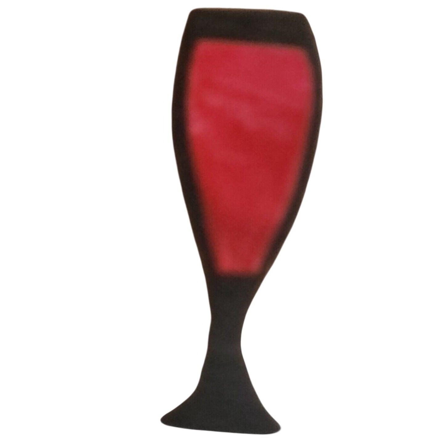 Wood Wine Barrel Sign Red Rose Red Wine Glass Wine Stave Stained Hanger