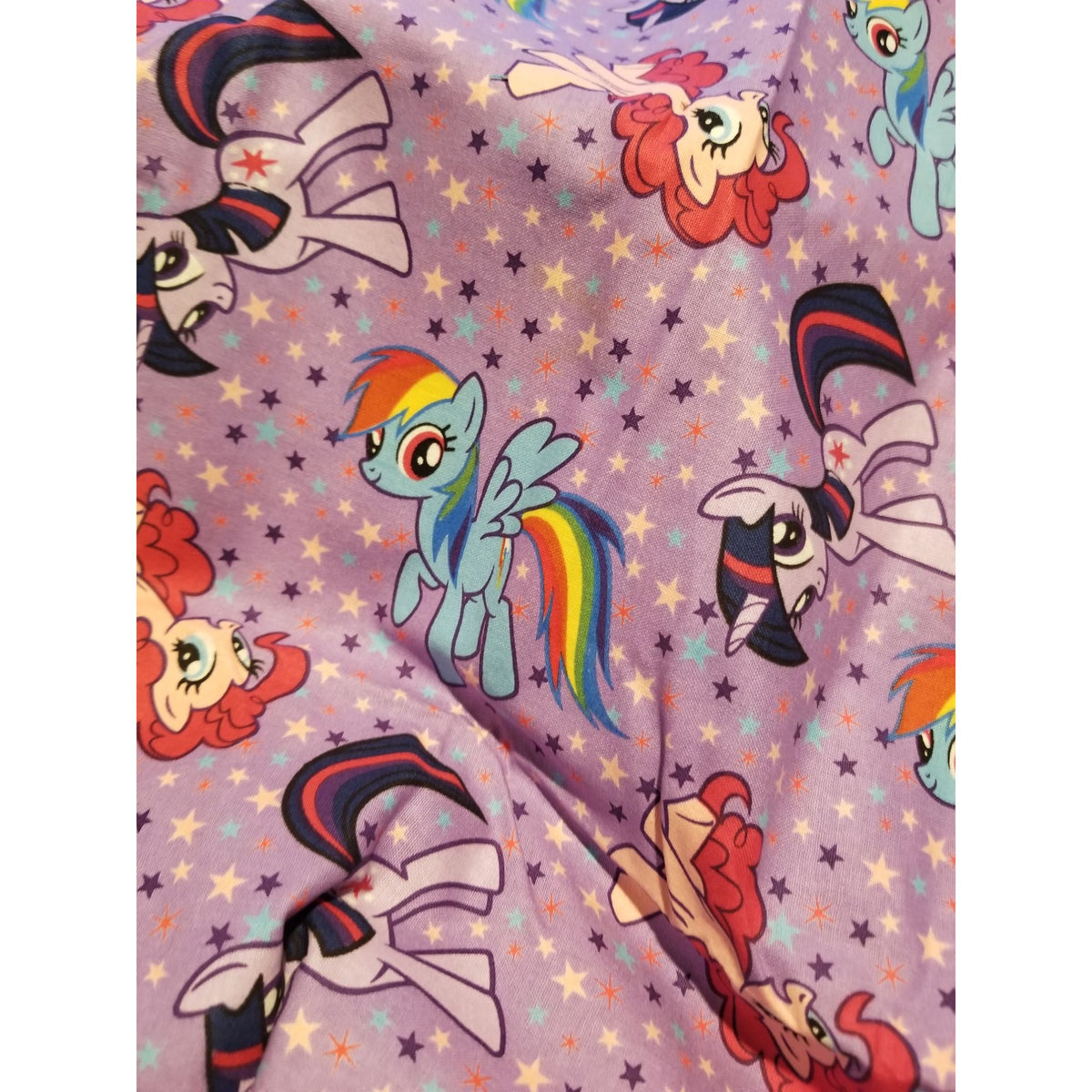 Material Cotton Purple My Little Pony Spring Creative Fashion 2013  60 " x  45" Cotton  JoAnn