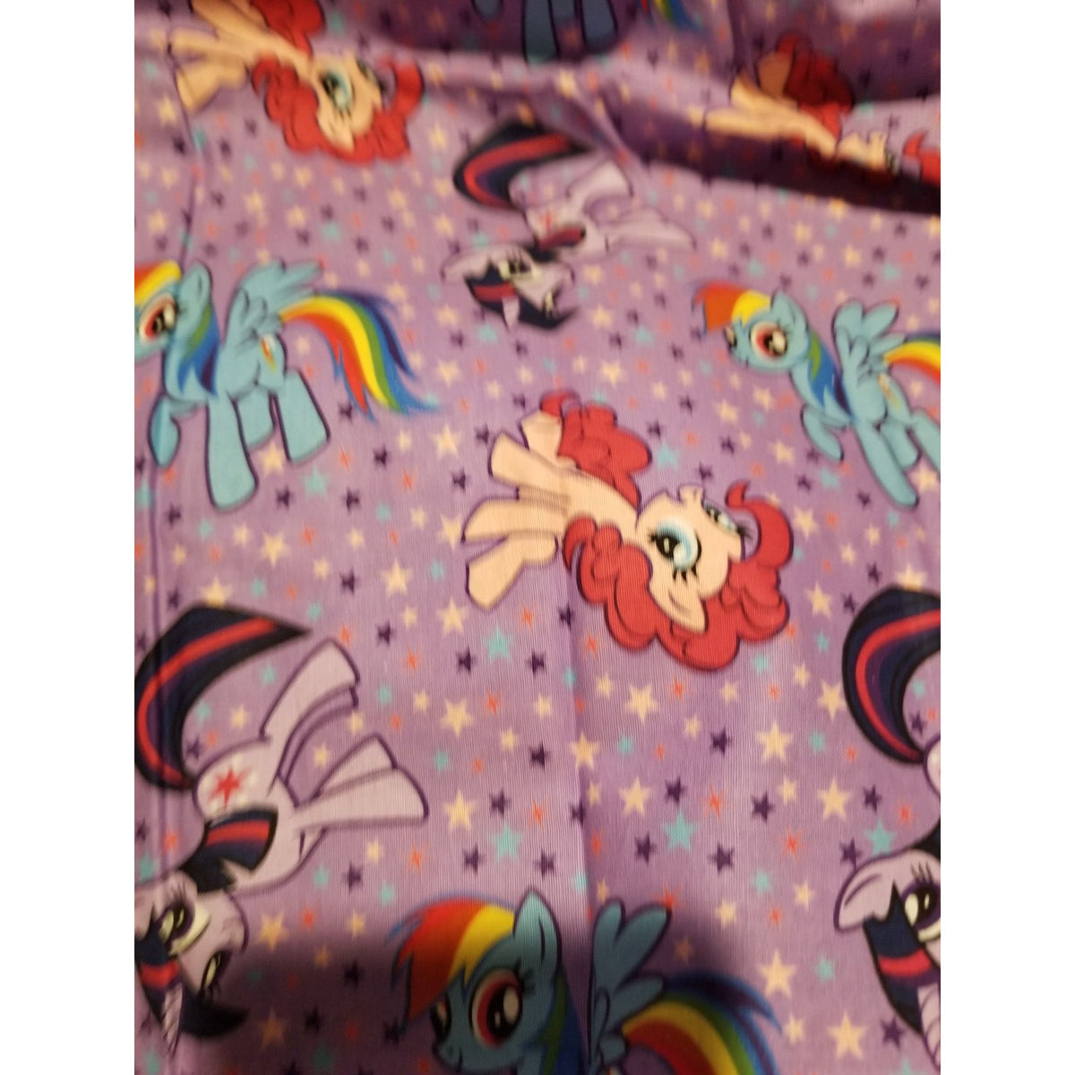 Material Cotton Purple My Little Pony Spring Creative Fashion 2013  60 " x  45" Cotton  JoAnn