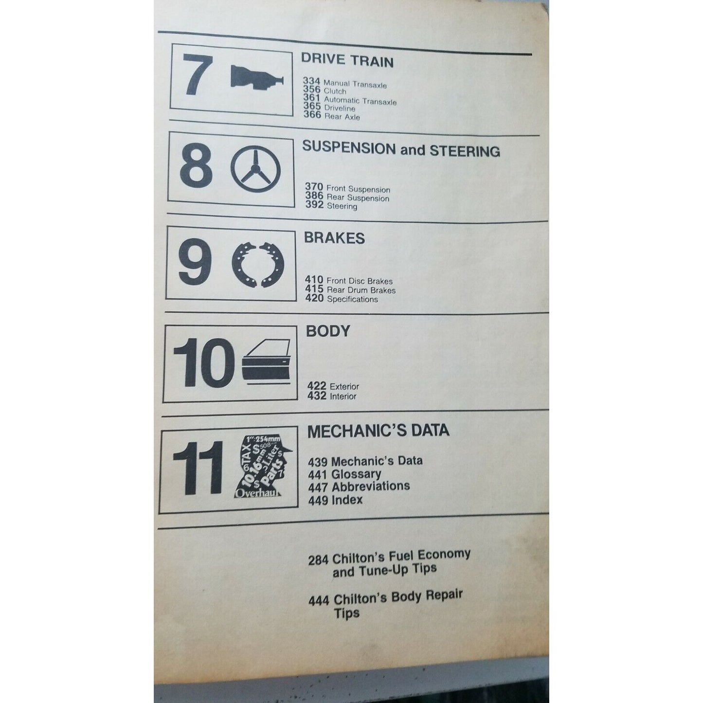 Book 1973 -1988 Chilton Honda Repair Manual # 6980 Accord CVCC Civic CRX Prelude