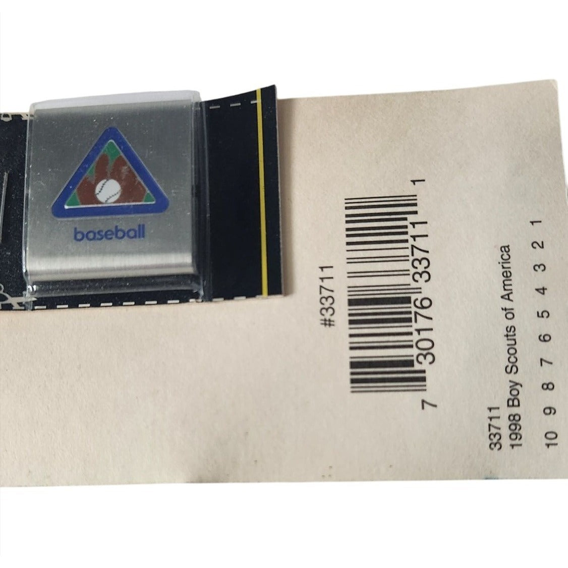 Boy Scouts Webelos Lot of 3  BSA Awards Slides Buckles Basketball  Baseball Marbles