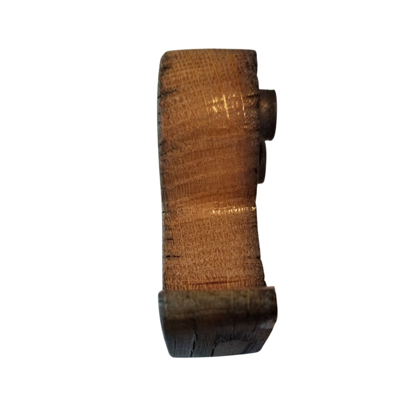 Magnet Wood Wine Glass Shape  3" x 2"  2 small magnets attached to back