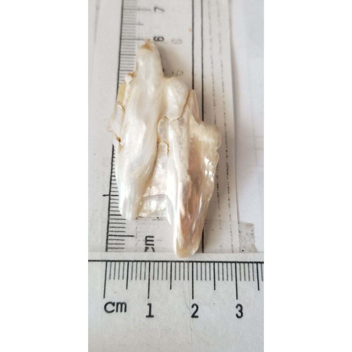 Loose Baroque Double  Stick  Freshwater Keshi 39 ct  7.8 gr  6 cm  x 3 cm