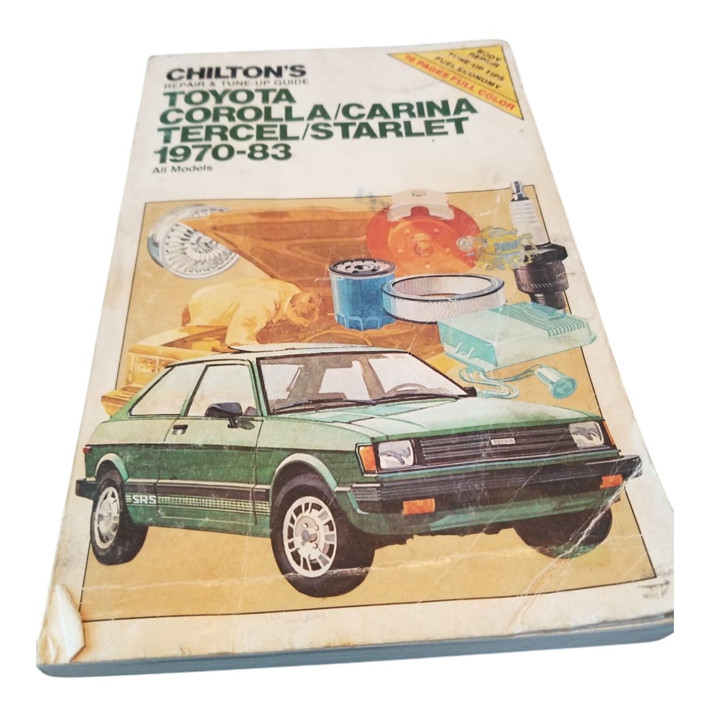 Book Chiltons Toyota Corolla Carina Tercel Starlet 1970 - 1983  # 7036  All Models