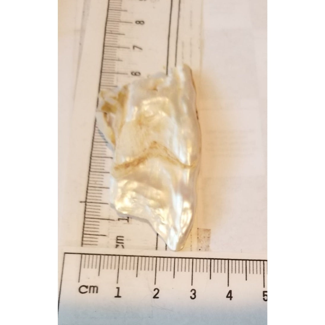 Loose Baroque Rectangle  Freshwater Keshi 50  ct  100  gr  6 cm  x 3 cm Real Natural