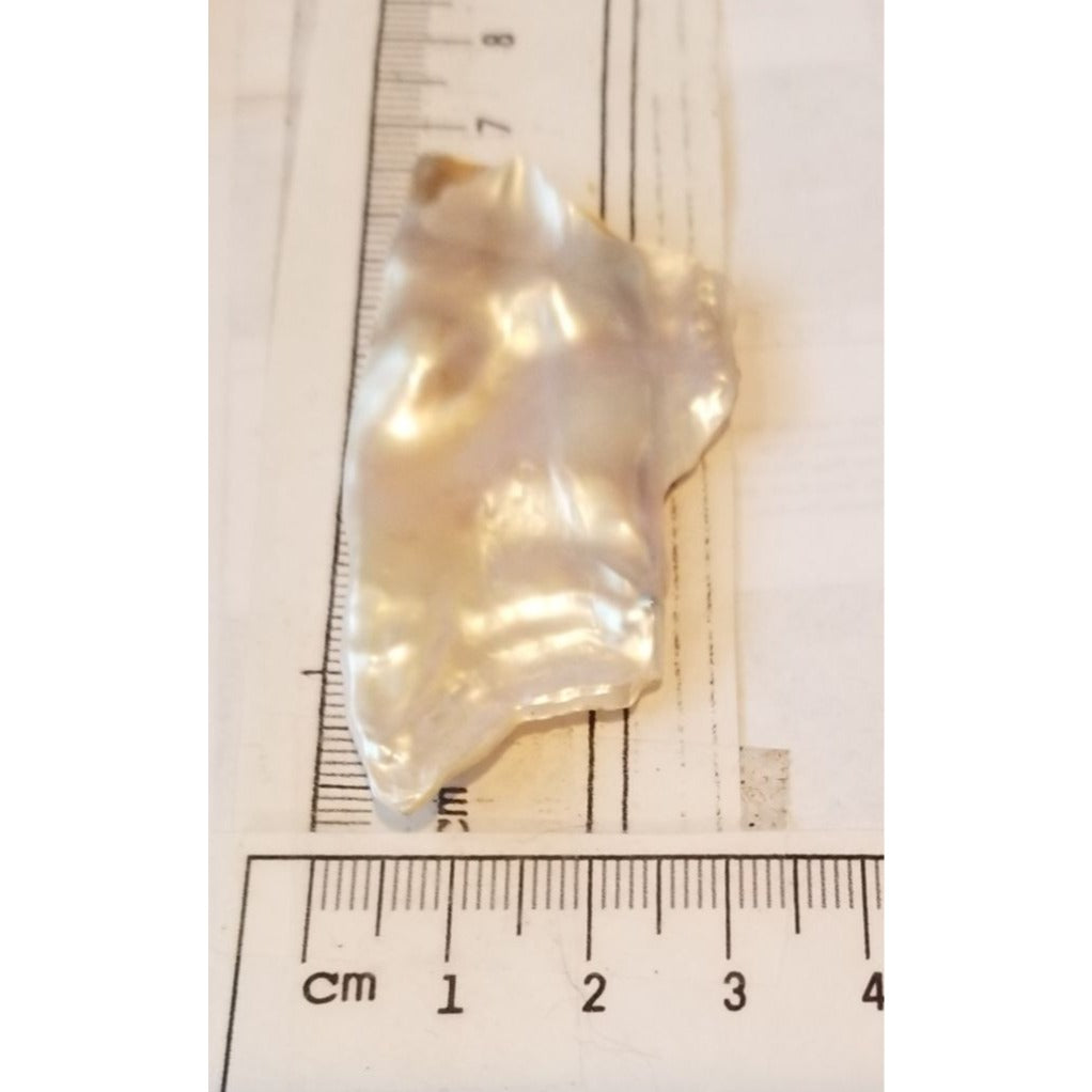 Loose Baroque Rectangle  Freshwater Keshi 50  ct  100  gr  6 cm  x 3 cm Real Natural