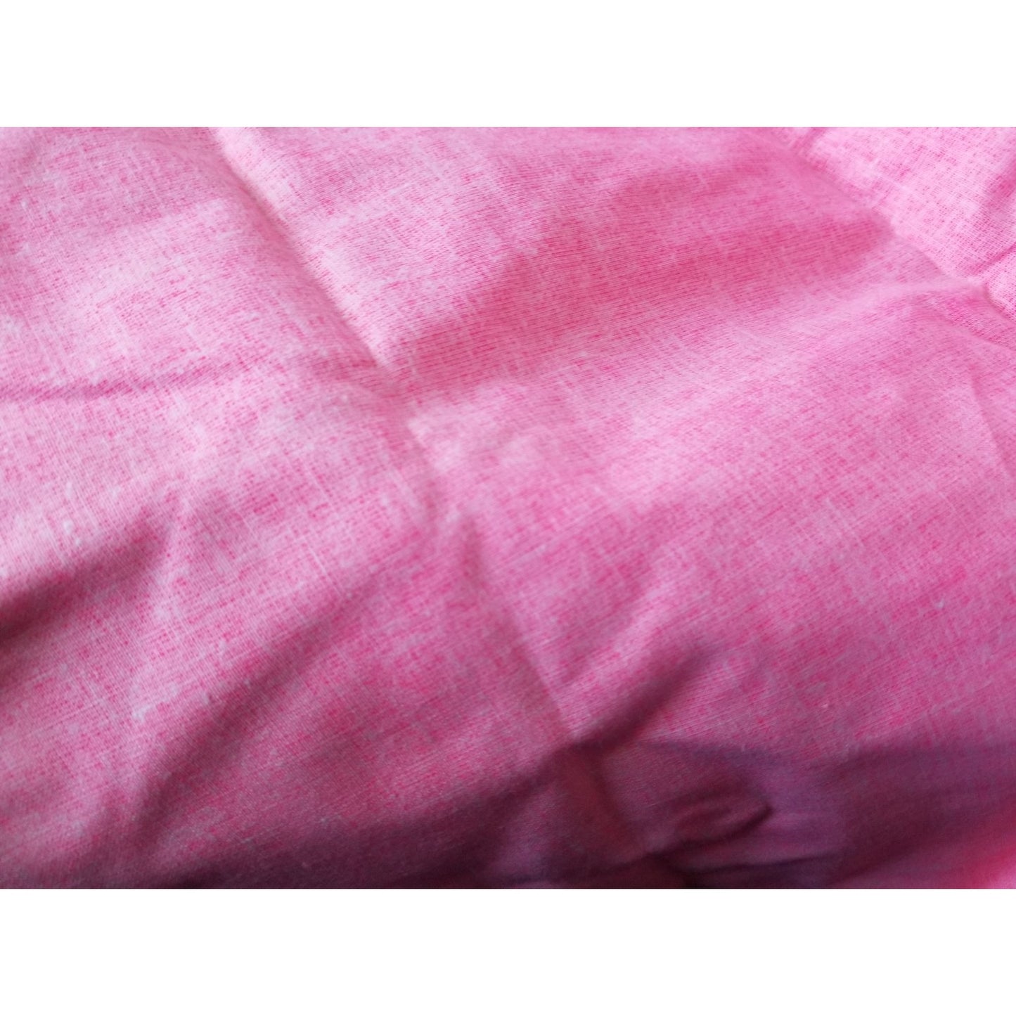Material  Bright Orange  Pink Cotton Blend  Stiff 1 yard