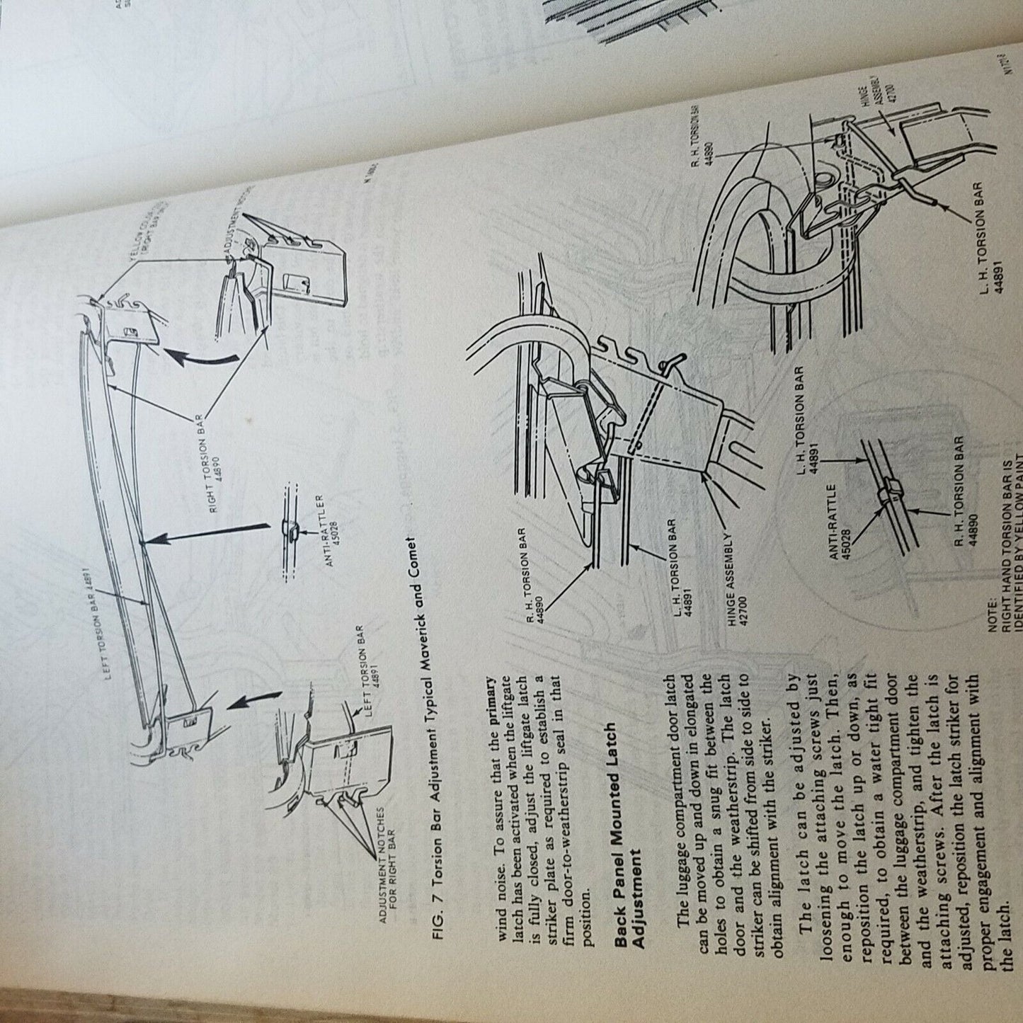 Book 1975 - 1976  Ford Motor Company Body  Car Shop Manual Vol 4 Body 1975