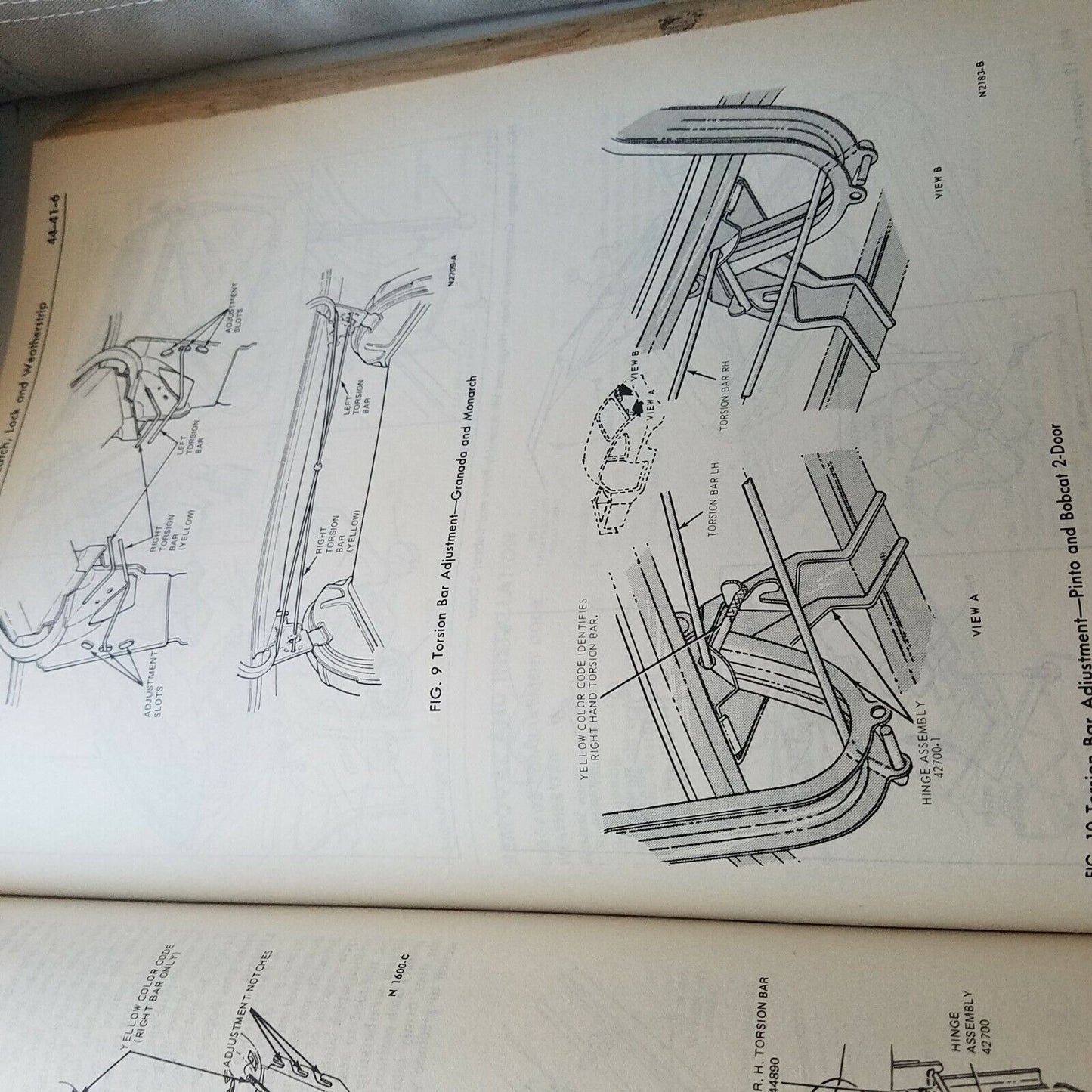 Book 1975 - 1976  Ford Motor Company Body  Car Shop Manual Vol 4 Body 1975
