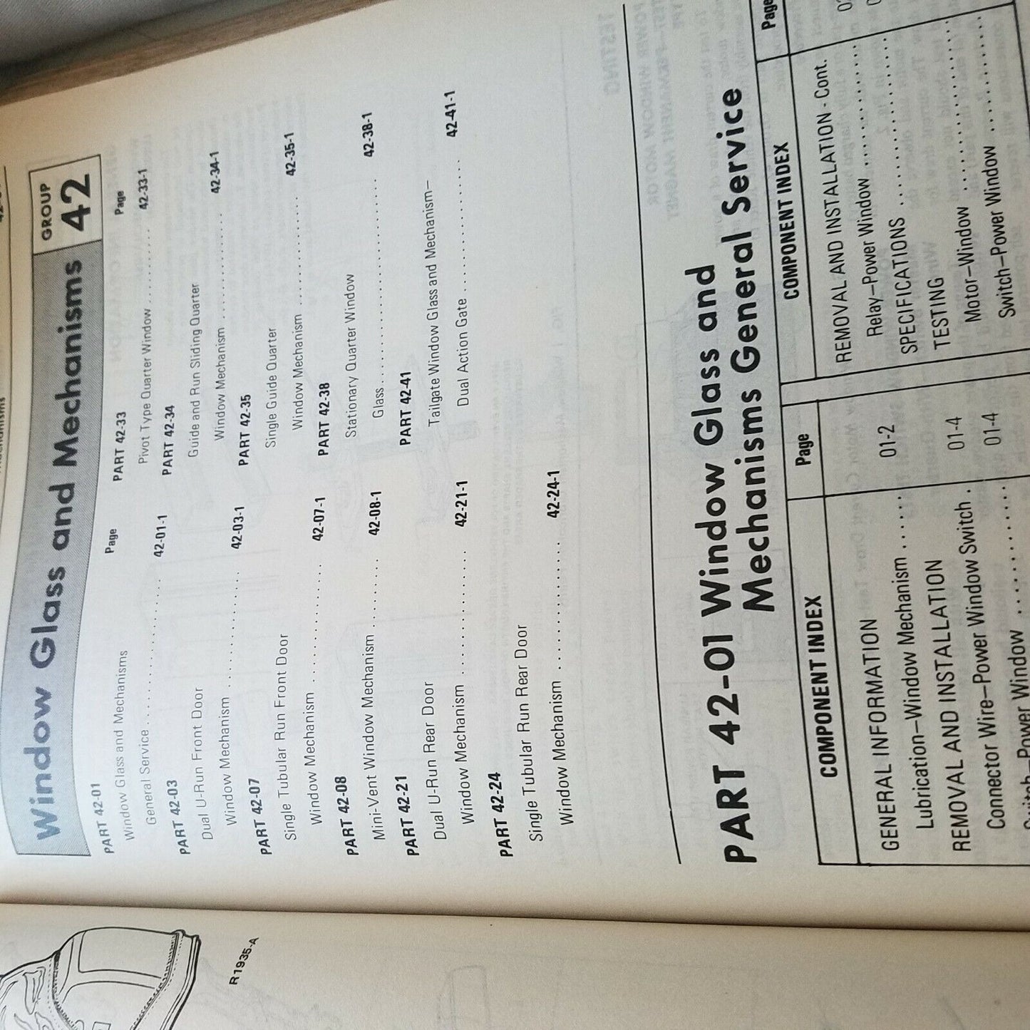 Book 1975 - 1976  Ford Motor Company Body  Car Shop Manual Vol 4 Body 1975