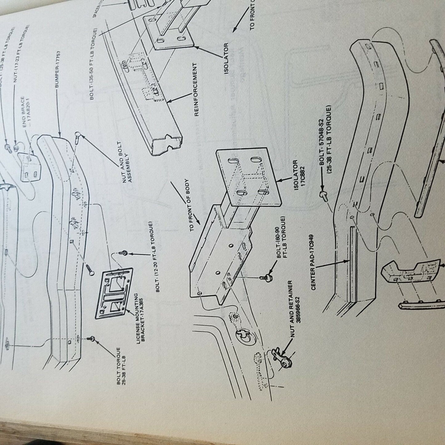 Book 1975 - 1976  Ford Motor Company Body  Car Shop Manual Vol 4 Body 1975