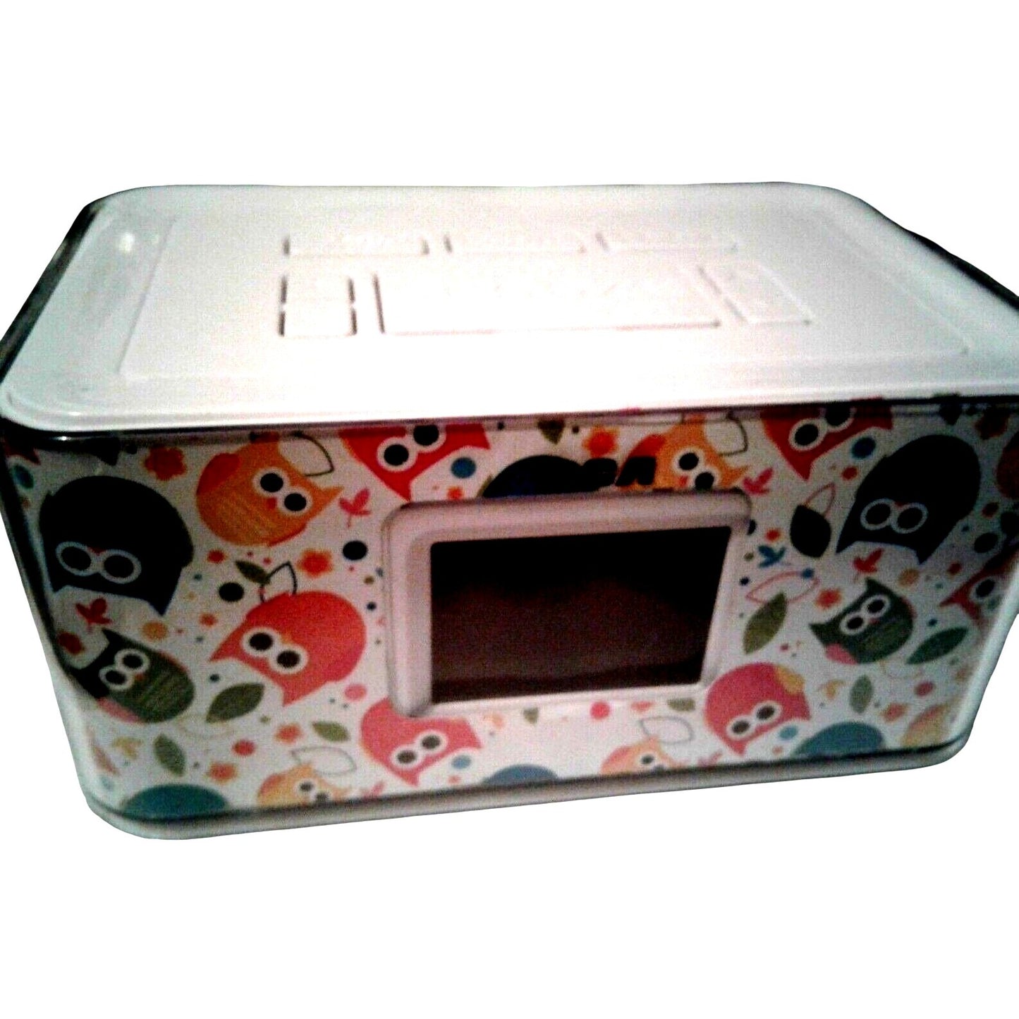 Alarm Clock RCA  Owl Wrap Model RCR8622 Backup Battery USB Connector Snooze Radio