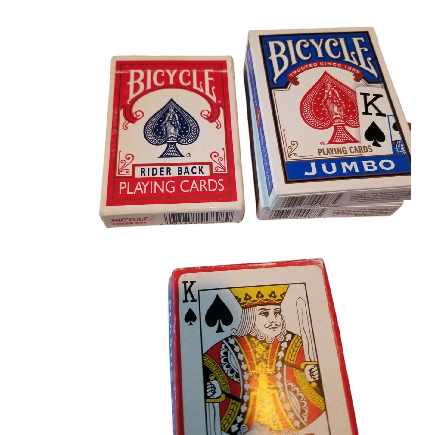 Cards PLaying 6 Decks Bicycle, Champion , Carta Mundi  Belguim Full Decks