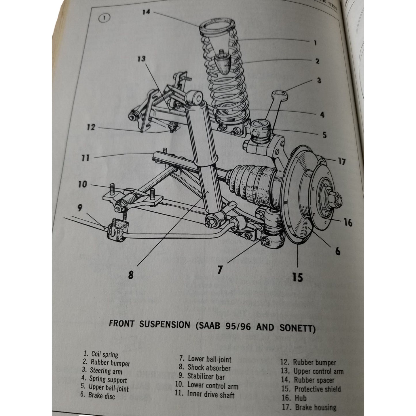 Book Saab 1967 - 1976 Service Repair Handbook Clymer