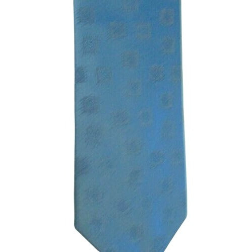 Tie Men's Polyester / Silk  Royal Knight Neck Tie Blue Squares Geometric Shapes